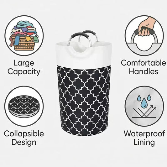 Colorful Pattern Modern Storage And Laundry Basket