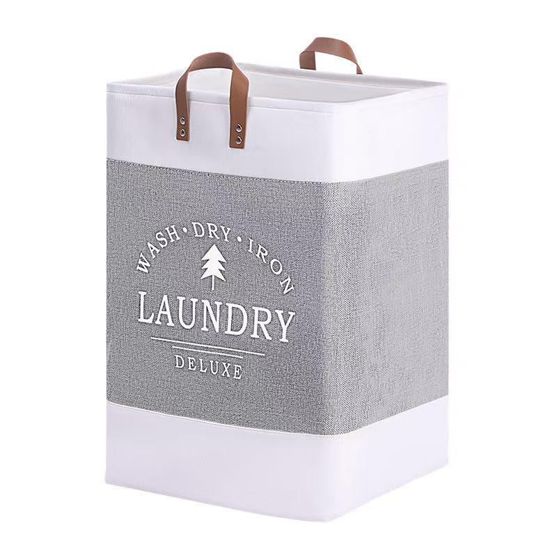 Deluxe Fabric Laundry Basket