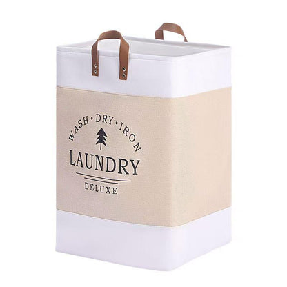 Deluxe Fabric Laundry Basket